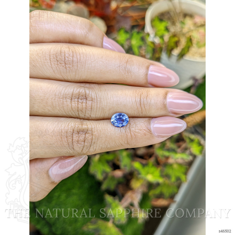 1.45 Ct. Blue Sapphire from Ceylon (Sri Lanka)
