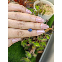 1.70 Ct. Blue Sapphire from Ceylon (Sri Lanka) Life Style