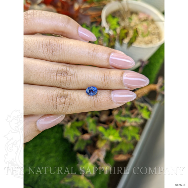 1.70 Ct. Blue Sapphire from Ceylon (Sri Lanka)
