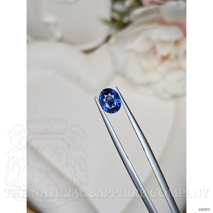 1.70 Ct. Blue Sapphire from Ceylon (Sri Lanka)