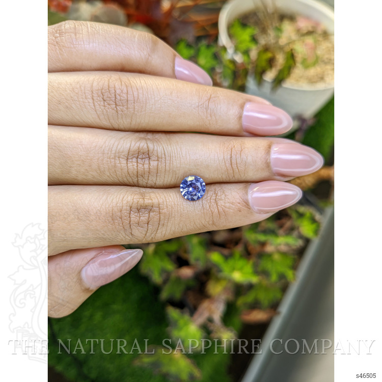 1.58 Ct. Blue Sapphire from Ceylon (Sri Lanka)