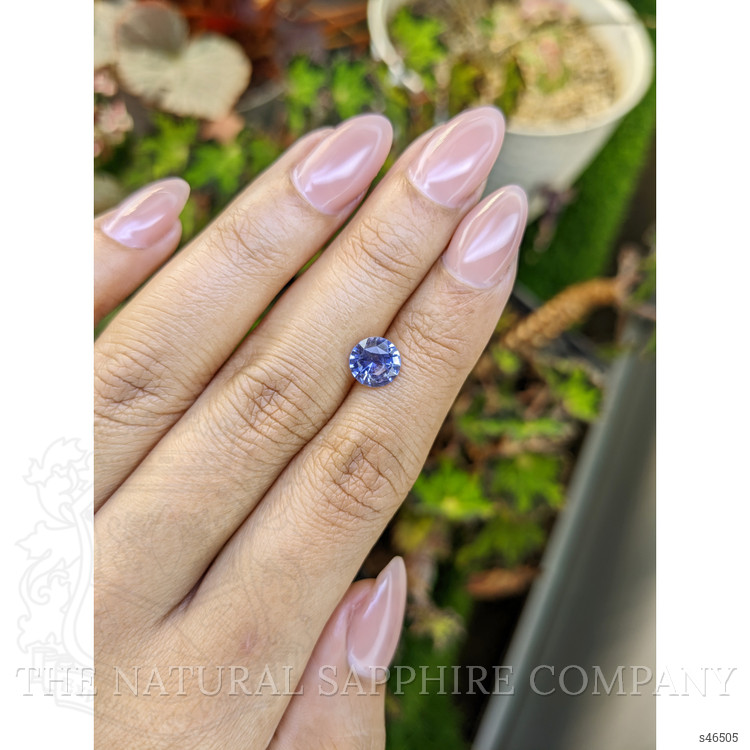 1.58 Ct. Blue Sapphire from Ceylon (Sri Lanka)