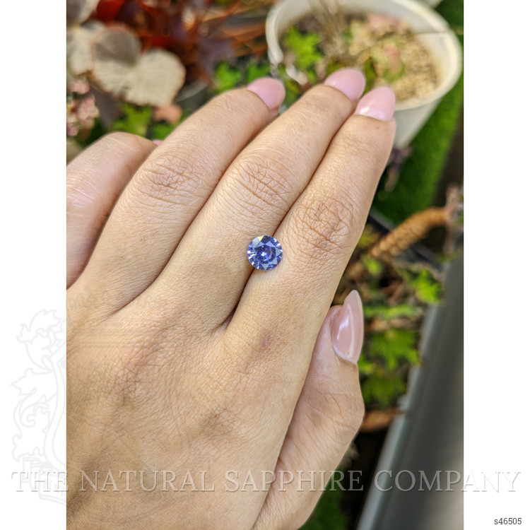 1.58 Ct. Blue Sapphire from Ceylon (Sri Lanka)
