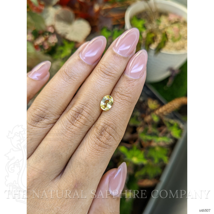 1.18 Ct. Yellow Sapphire from Ceylon (Sri Lanka)