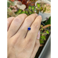 0.89 Ct. Blue Sapphire from Ceylon (Sri Lanka) Life Style