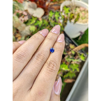 0.89 Ct. Blue Sapphire from Ceylon (Sri Lanka) Life Style