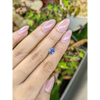 0.85 Ct. Blue Sapphire from Ceylon (Sri Lanka) Life Style