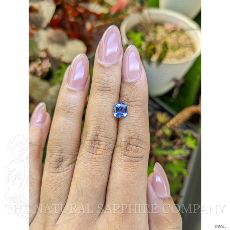 1.58 Ct. Blue Sapphire from Ceylon (Sri Lanka)