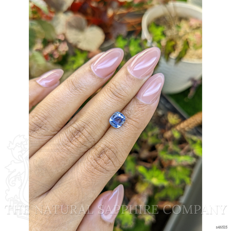 1.58 Ct. Blue Sapphire from Ceylon (Sri Lanka)