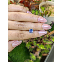 1.58 Ct. Blue Sapphire from Ceylon (Sri Lanka) Life Style
