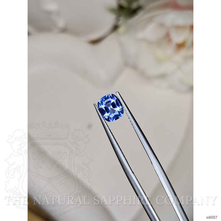 1.24 Ct. Blue Sapphire from Ceylon (Sri Lanka)
