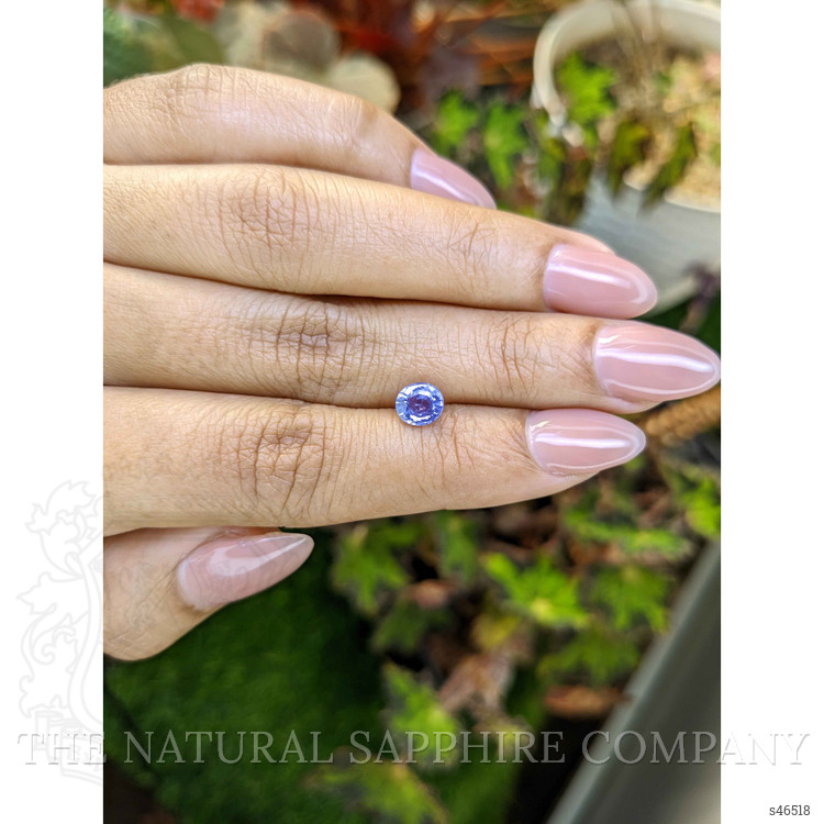 1.04 Ct. Purple Sapphire from Ceylon (Sri Lanka)