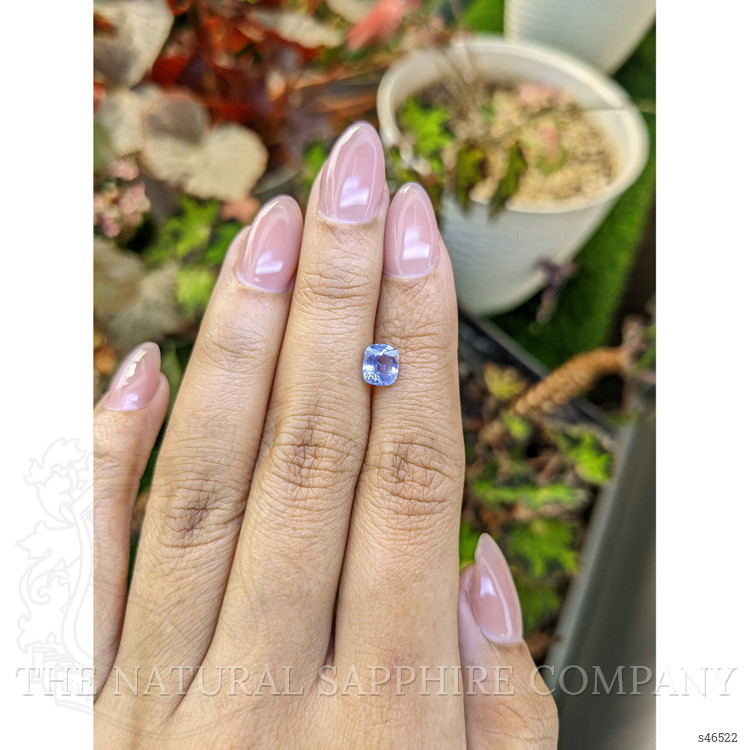 1.34 Ct. Purple Sapphire from Ceylon (Sri Lanka)