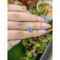 1.34 Ct. Purple Sapphire from Ceylon (Sri Lanka) Life Style