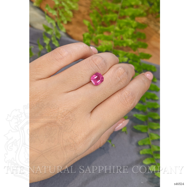 3.04 Ct. Pink Sapphire from Ceylon (Sri Lanka)