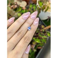1.09 Ct. Violet Sapphire from Ceylon (Sri Lanka) Life Style