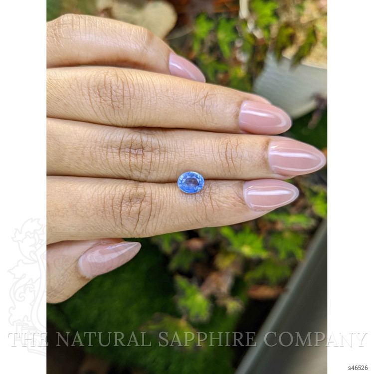 1.36 Ct. Blue Sapphire from Ceylon (Sri Lanka)