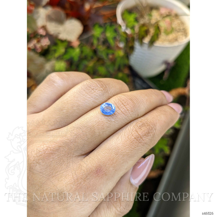 1.36 Ct. Blue Sapphire from Ceylon (Sri Lanka)