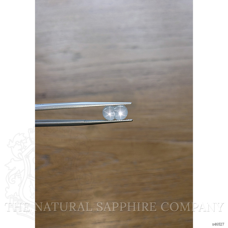 4.43 Ct. Bluish Grey Star Sapphire from Ceylon (Sri Lanka)