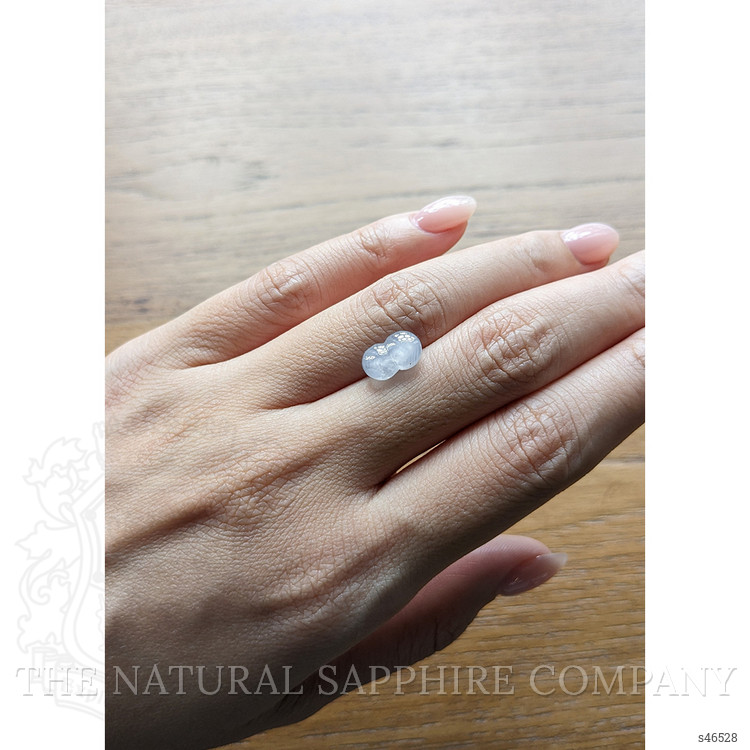 2.69 Ct. White Star Sapphire from Ceylon (Sri Lanka)