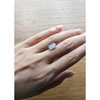 2.69 Ct. White Star Sapphire from Ceylon (Sri Lanka) Life Style