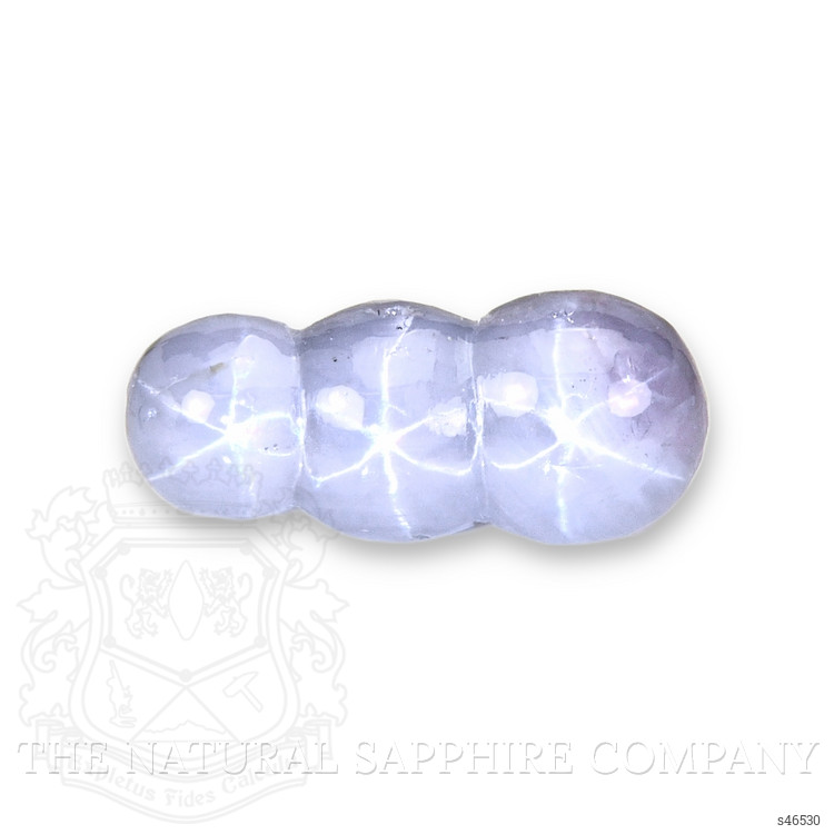 4.03 Ct. Greyish Blue Star Sapphire from Ceylon (Sri Lanka)