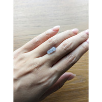 4.03 Ct. Greyish Blue Star Sapphire from Ceylon (Sri Lanka) Life Style