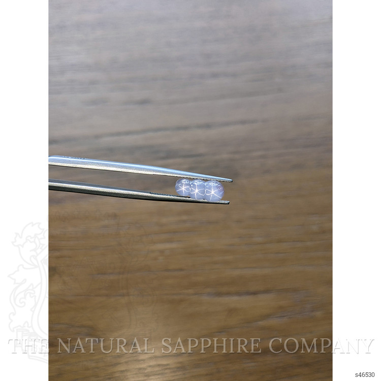 4.03 Ct. Greyish Blue Star Sapphire from Ceylon (Sri Lanka)