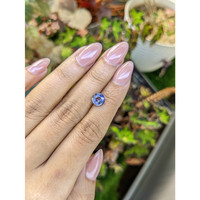 1.60 Ct. Violet Sapphire from Ceylon (Sri Lanka) Life Style