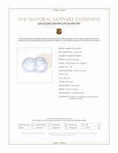 2.39 Ct. Bluish Grey Star Sapphire from Ceylon (Sri Lanka) Scan Report