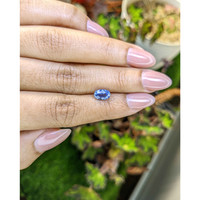 1.41 Ct. Blue Sapphire from Ceylon (Sri Lanka) Life Style
