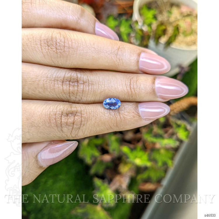 1.41 Ct. Blue Sapphire from Ceylon (Sri Lanka)