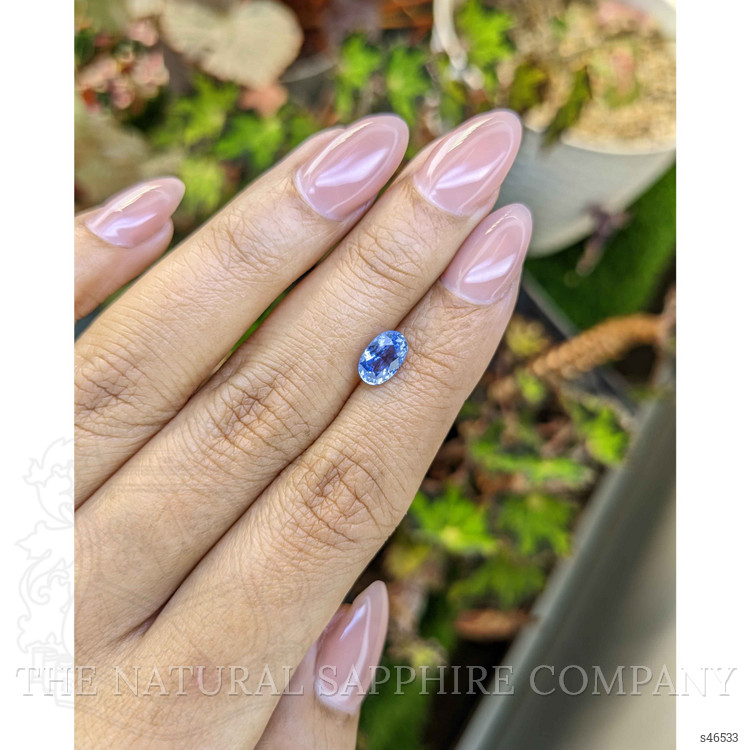 1.41 Ct. Blue Sapphire from Ceylon (Sri Lanka)