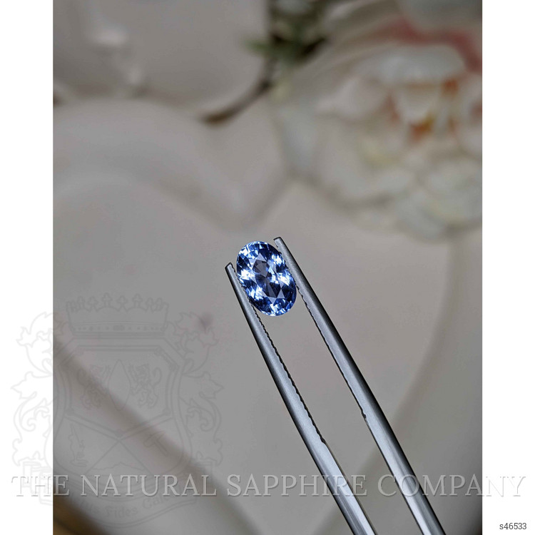 1.41 Ct. Blue Sapphire from Ceylon (Sri Lanka)