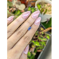 0.67 Ct. Blue Sapphire from Ceylon (Sri Lanka) Life Style