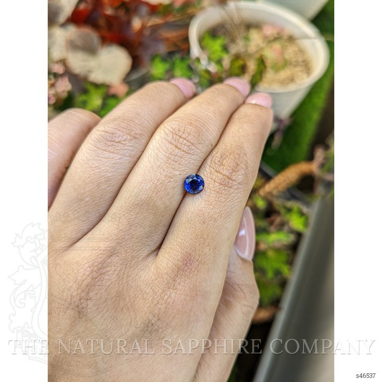 0.97 Ct. Blue Sapphire from Ceylon (Sri Lanka)