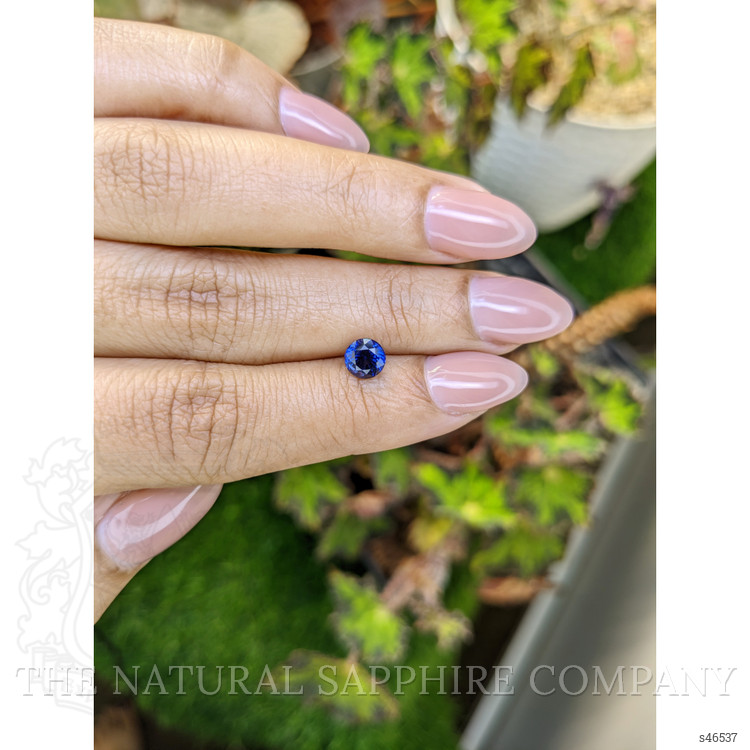 0.97 Ct. Blue Sapphire from Ceylon (Sri Lanka)