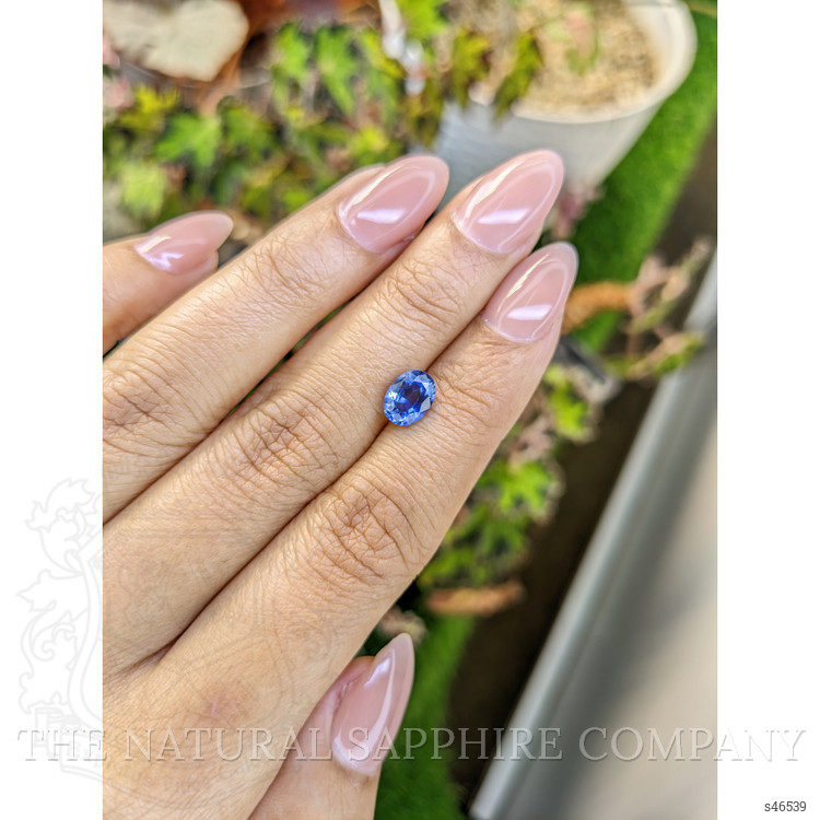 1.64 Ct. Blue Sapphire from Ceylon (Sri Lanka)