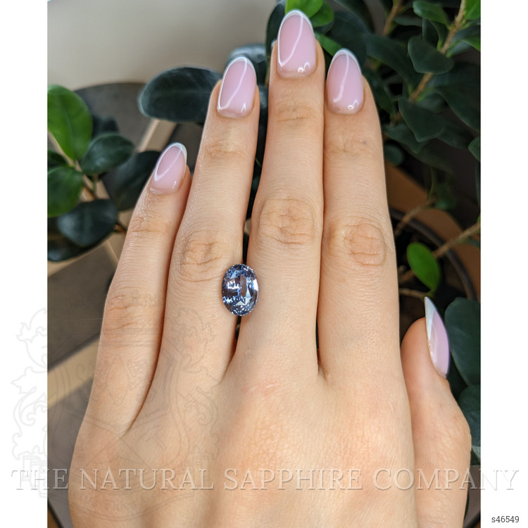 5.09 Ct. Blue Sapphire from Ceylon (Sri Lanka)