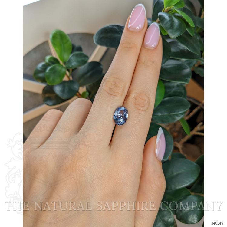 5.09 Ct. Blue Sapphire from Ceylon (Sri Lanka)