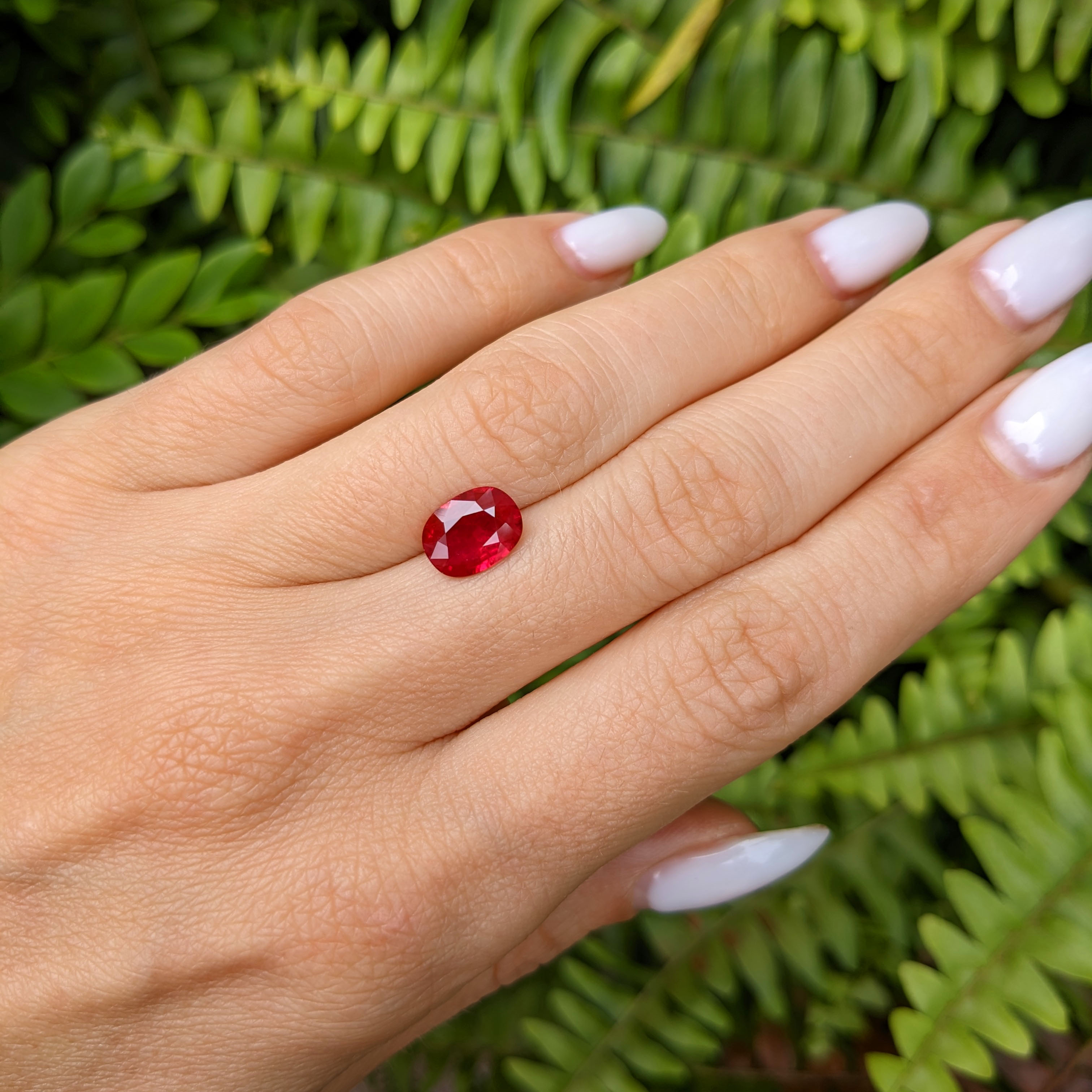 その他 Ruby Lab Bright Red Ruby – 8.03ct - Jeff Davies & Son Gemstones