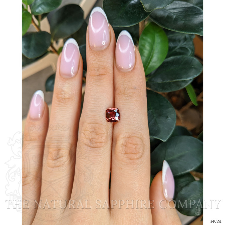 1.89 Ct. Reddish Pink Sapphire from Ceylon (Sri Lanka)