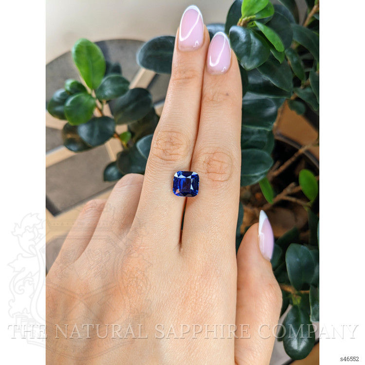 6.07 Ct. Blue Sapphire from Ceylon (Sri Lanka)