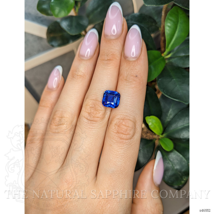 6.07 Ct. Blue Sapphire from Ceylon (Sri Lanka)