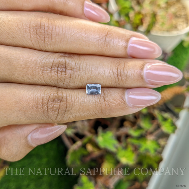 0.81 Ct. Bluish Purple Sapphire from Ceylon (Sri Lanka)
