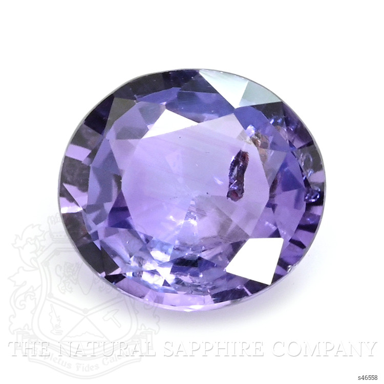 0.55 Ct. Purple Sapphire from Ceylon (Sri Lanka)
