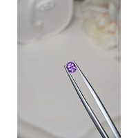 0.44 Ct. Purple Sapphire from Ceylon (Sri Lanka) Life Style