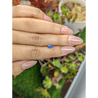 0.42 Ct. Blue Sapphire from Ceylon (Sri Lanka) Life Style