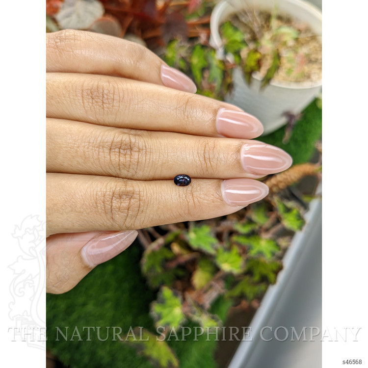 0.45 Ct. Pinkish Purple Sapphire from Ceylon (Sri Lanka)