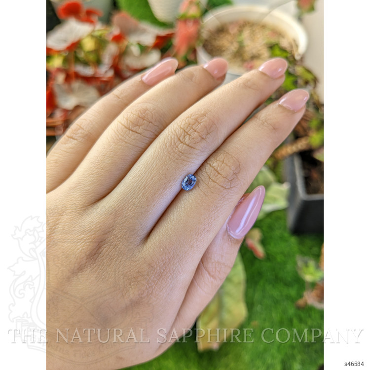 0.53 Ct. Blue Sapphire from Ceylon (Sri Lanka)